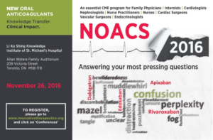 New Oral Anticoagulants 2016 Conference Banner
