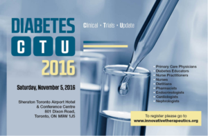 Diabetes CTU 2016 Conference Banner